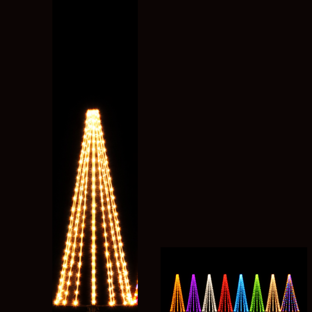 6ft 3D Tree Replacement Light Strings- Static (3406)