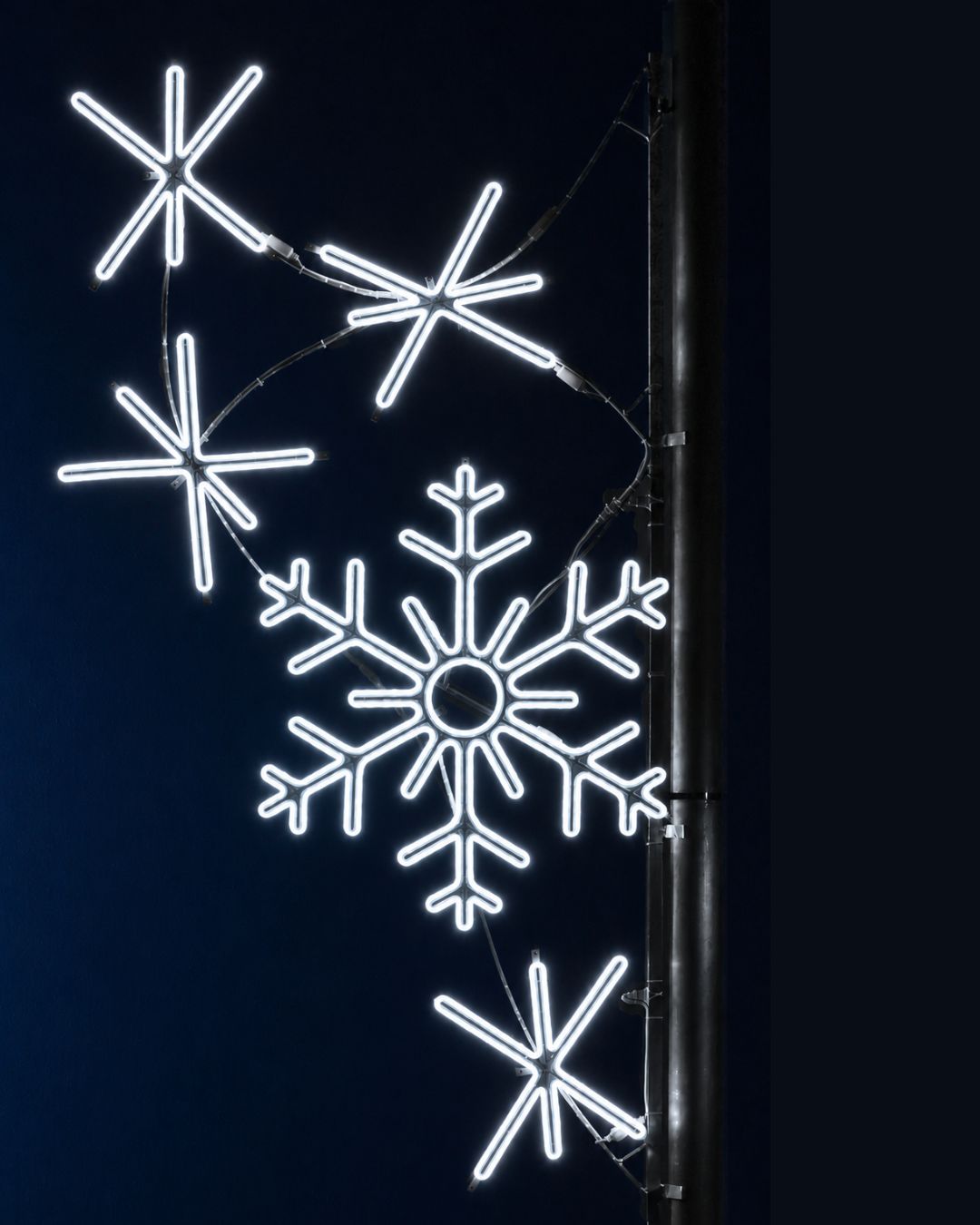 Neonflex- Pole Decoration - Snowflake Cascade