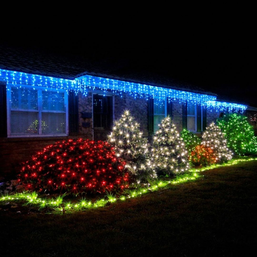 Pro 127 Twinkle LED Icicle Lights