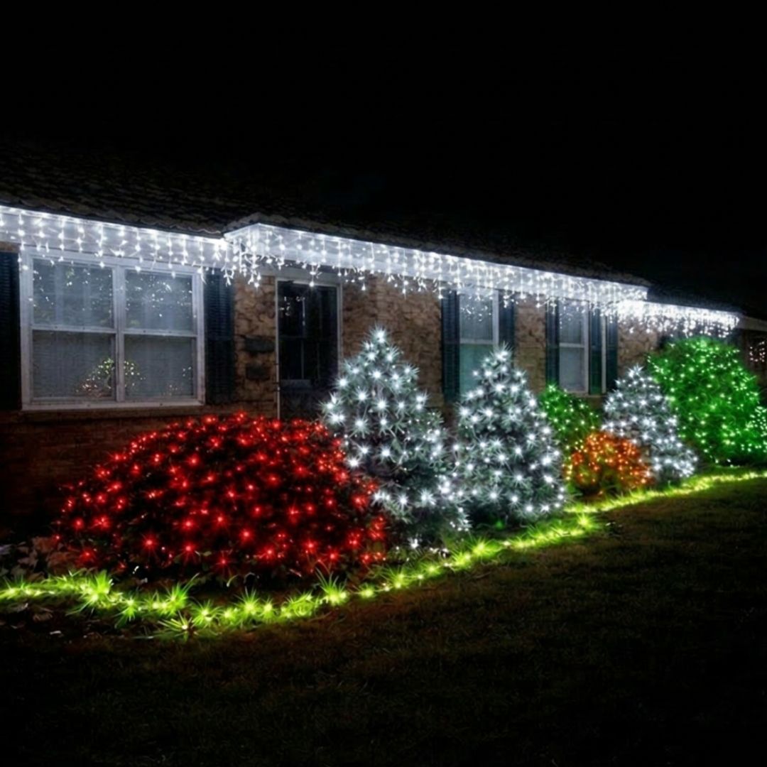 Pro 127 Twinkle LED Icicle Lights
