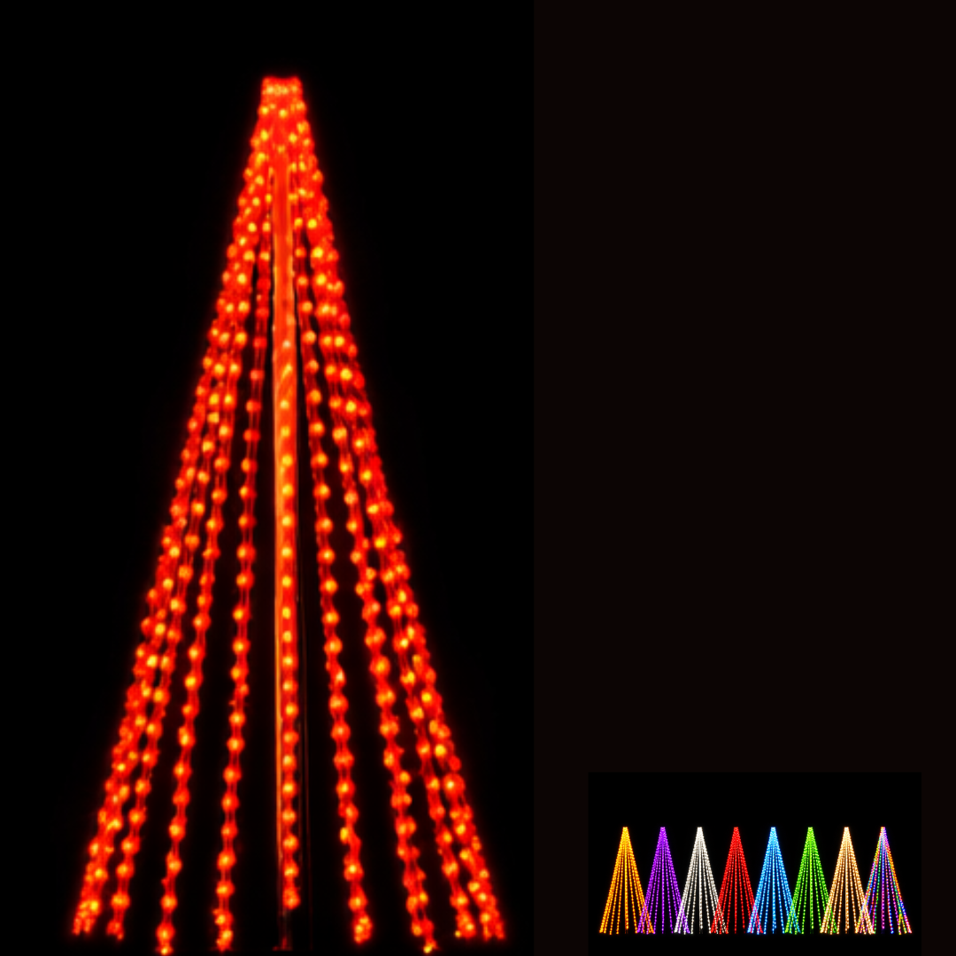 8ft 3D Tree Replacement Light Strings- Static (3401)