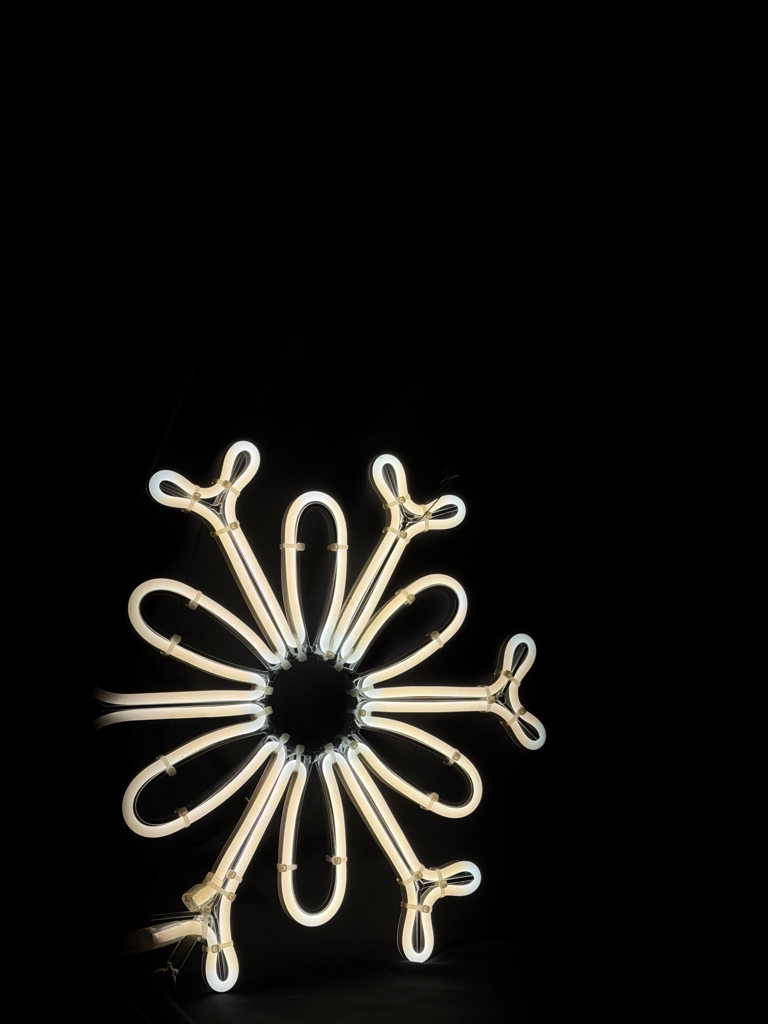 Neon - Single Loop Snowflake