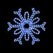 outdoor, indoor, LED, bulb, lights, quality, durable, commercial-grade, light motif, religious, Christmas, holiday, aluminum, decoration, giant, snowflake, blue, 2021