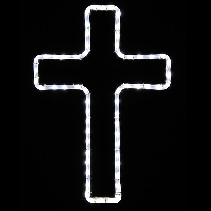 outdoor, indoor, LED, lights, quality, durable, commercial-grade, light motif, religious, Christmas, holiday, 2021, decoration, cross, easter, religious