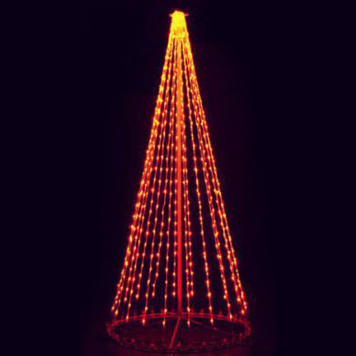 8 ft. 3-D LED Christmas Trees