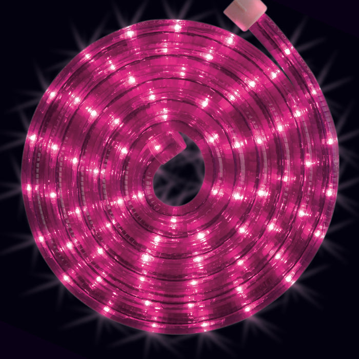 Pink, rope light, roll, splice, cut to size, commercial-grade, outdoor, Christmas, holiday, LED, quality, durable, 2021