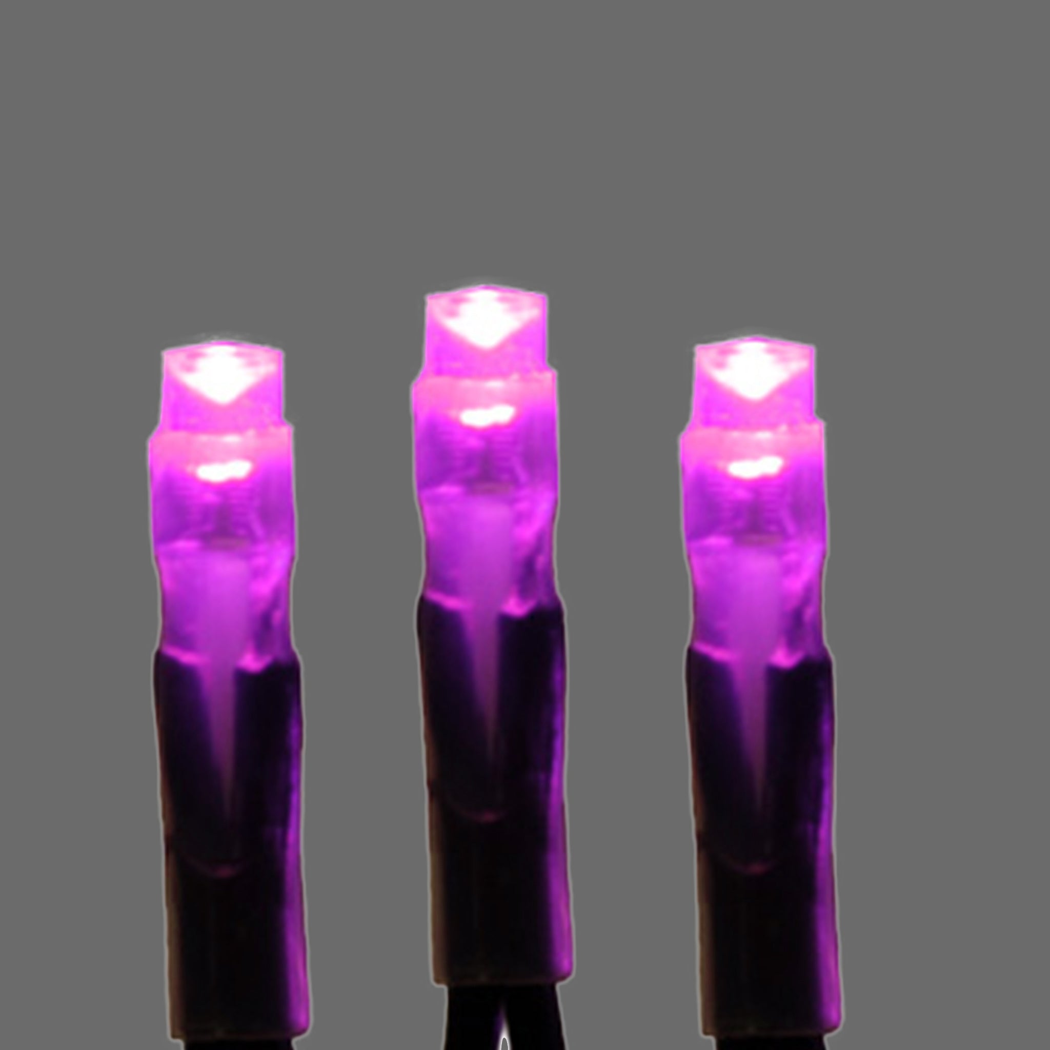 Pro 100 HD 5MM Mini Light Strings - STATIC Bulbs with Green Wire