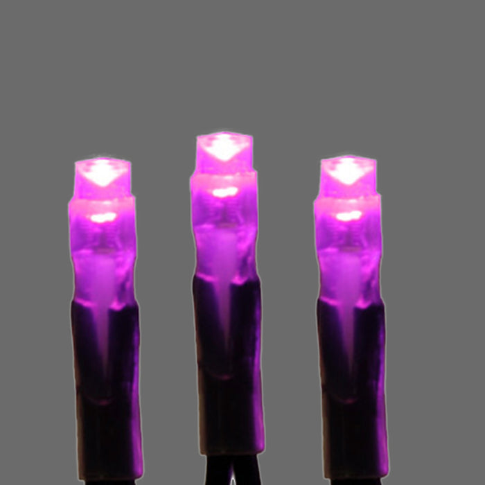 Pro 100 HD 5MM Mini Light Strings - STATIC Bulbs with Green Wire