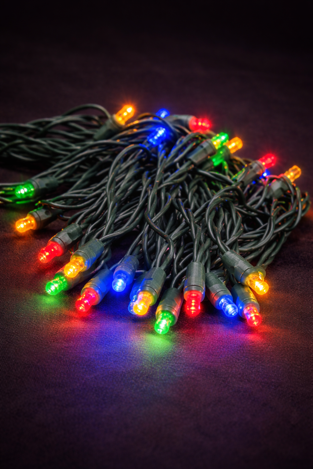 5mm Concave LED Light Strings- 25&