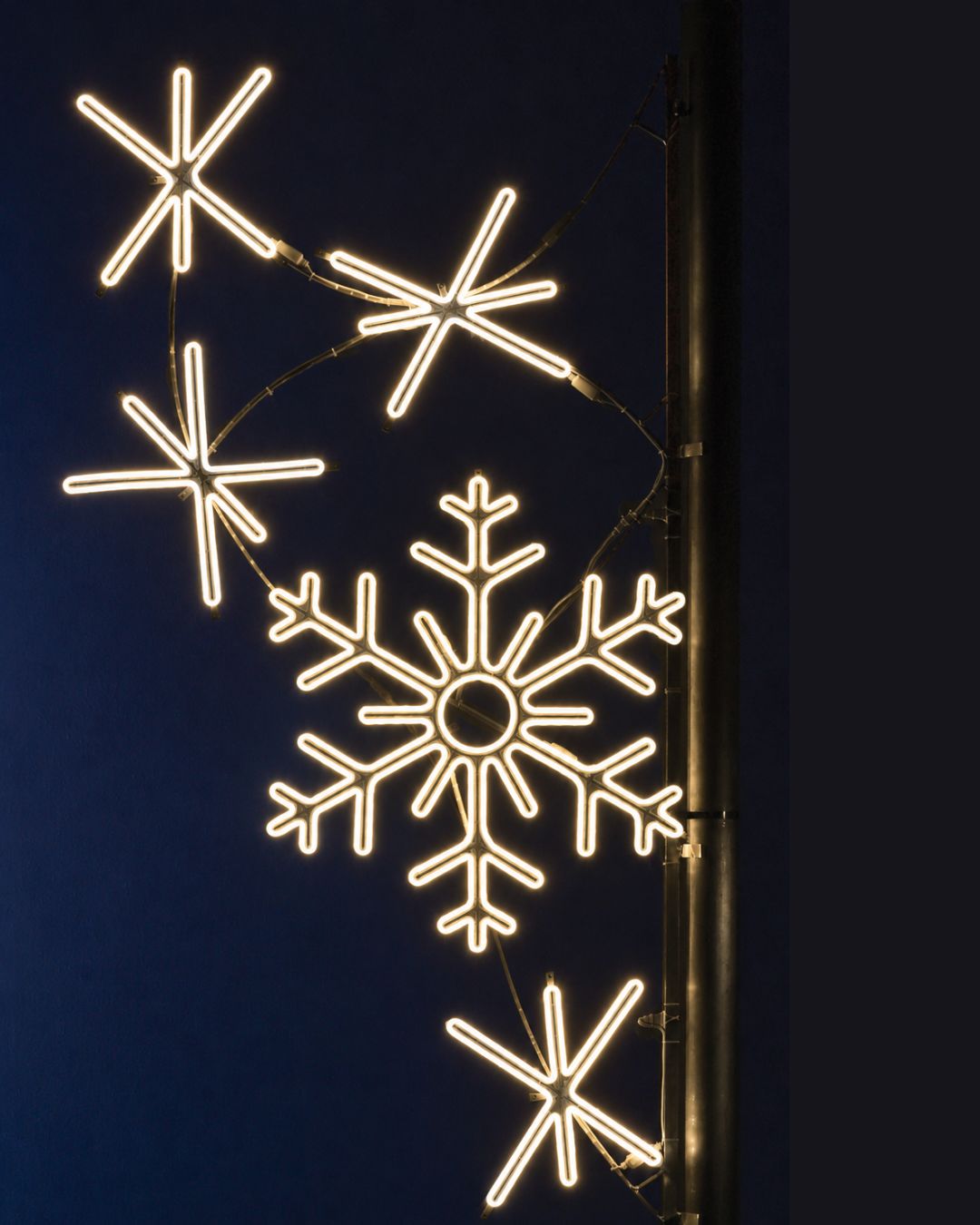 Neonflex- Pole Decoration -  Snowflake Cascade