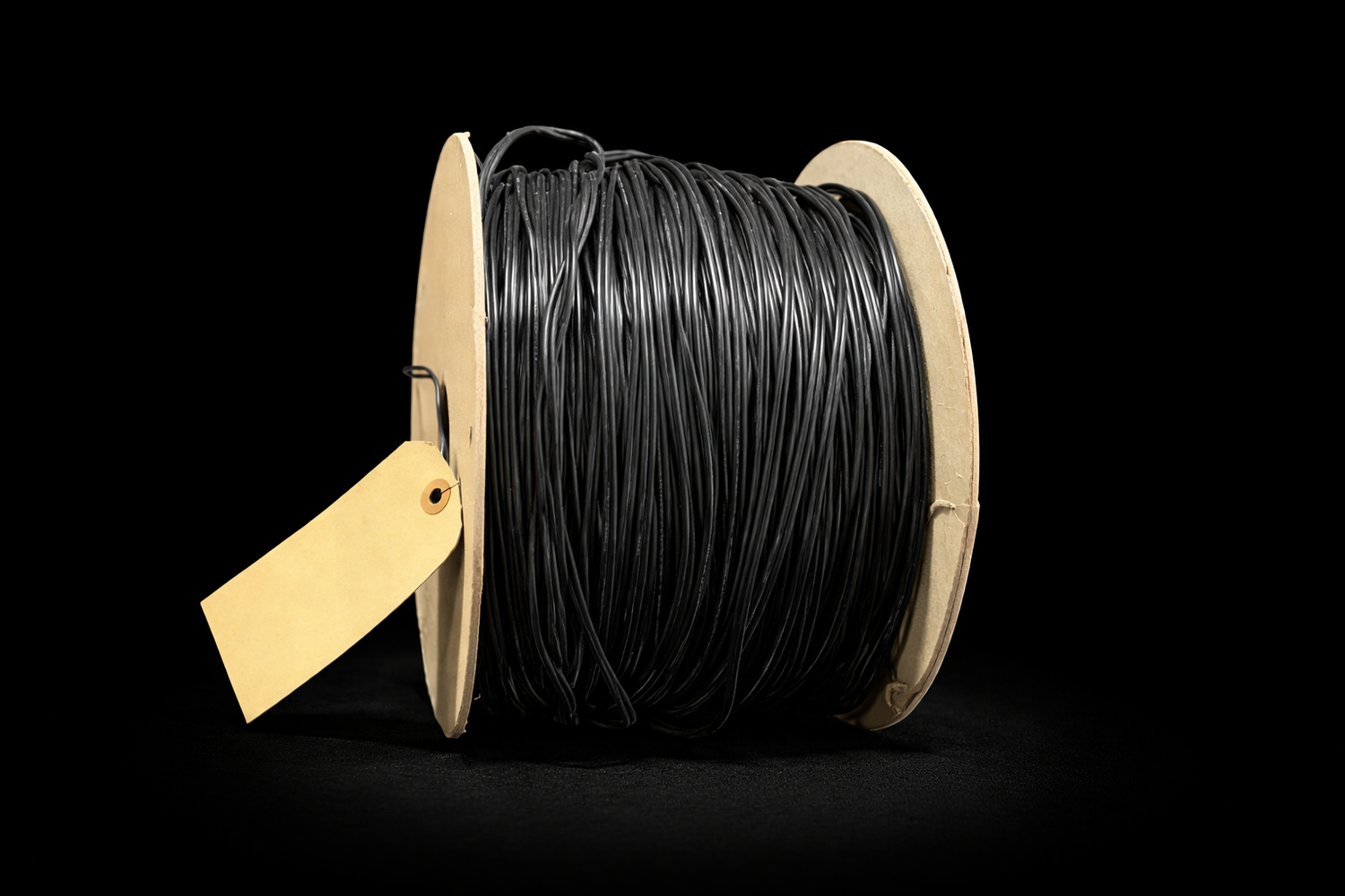 SPT-1 Black wire (18awg) Spool - 500ft (5080-K)