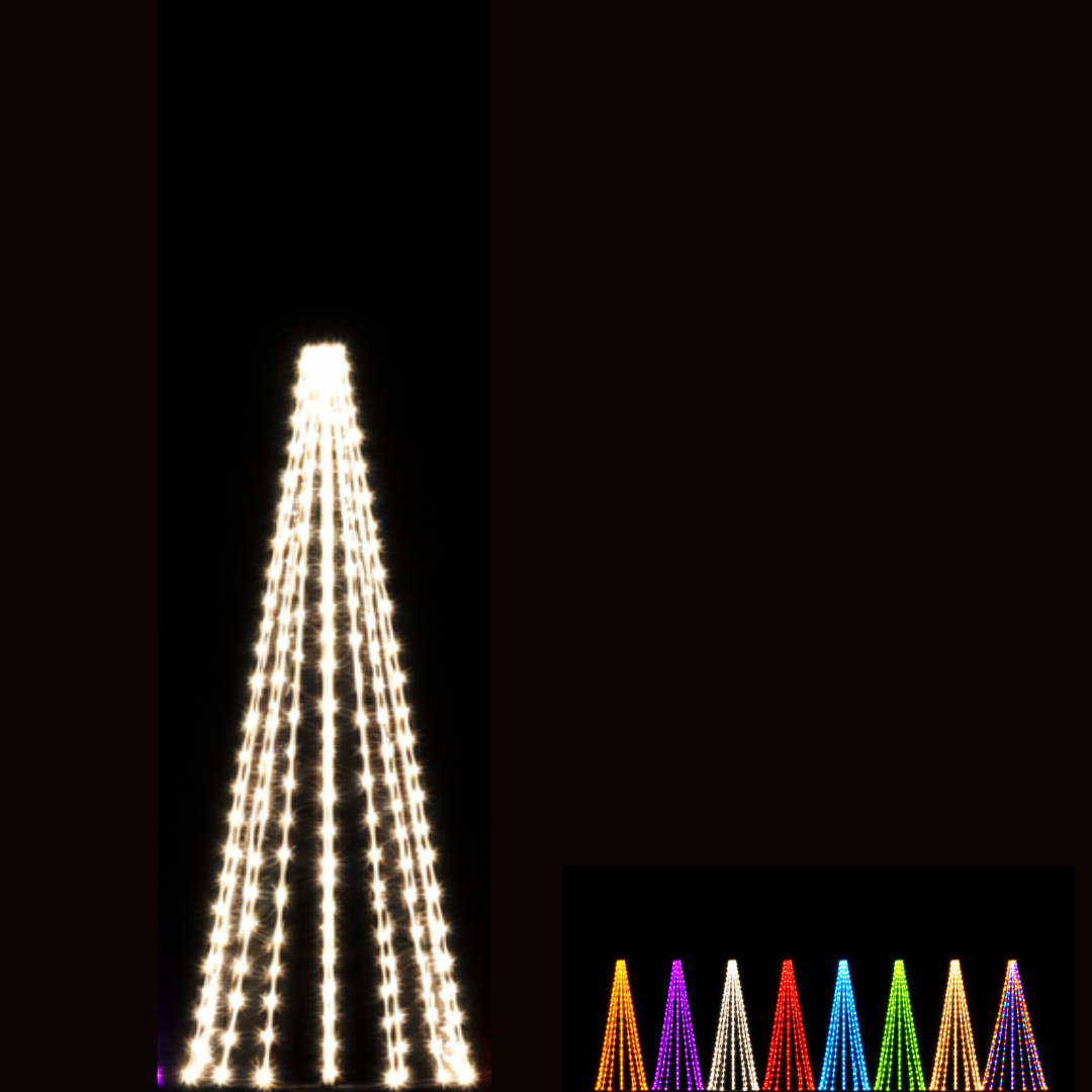 6ft 3D Tree Replacement Light Strings- Static (3406)