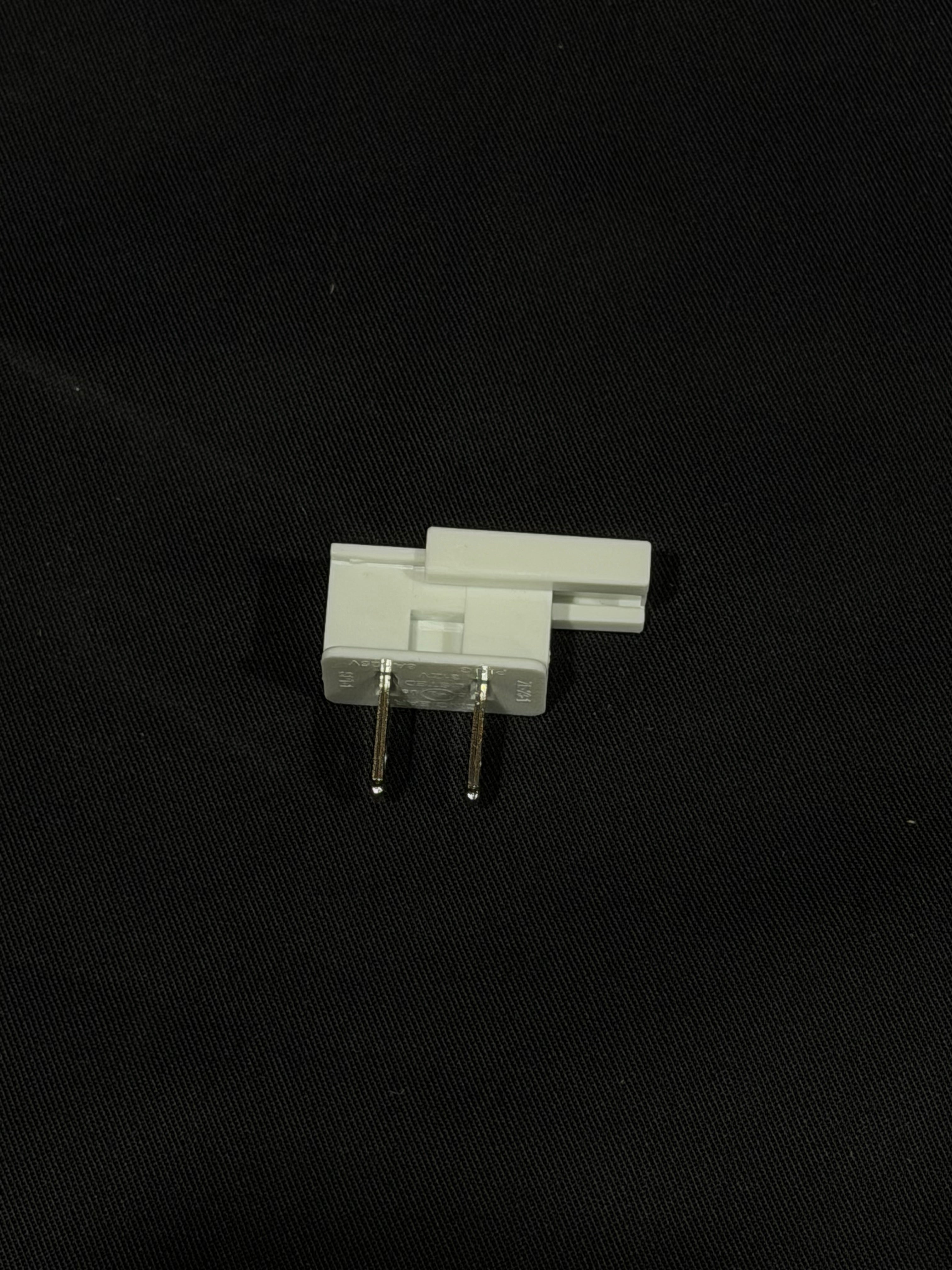 Male Slide On Plug SPT-1 White (5050-W)