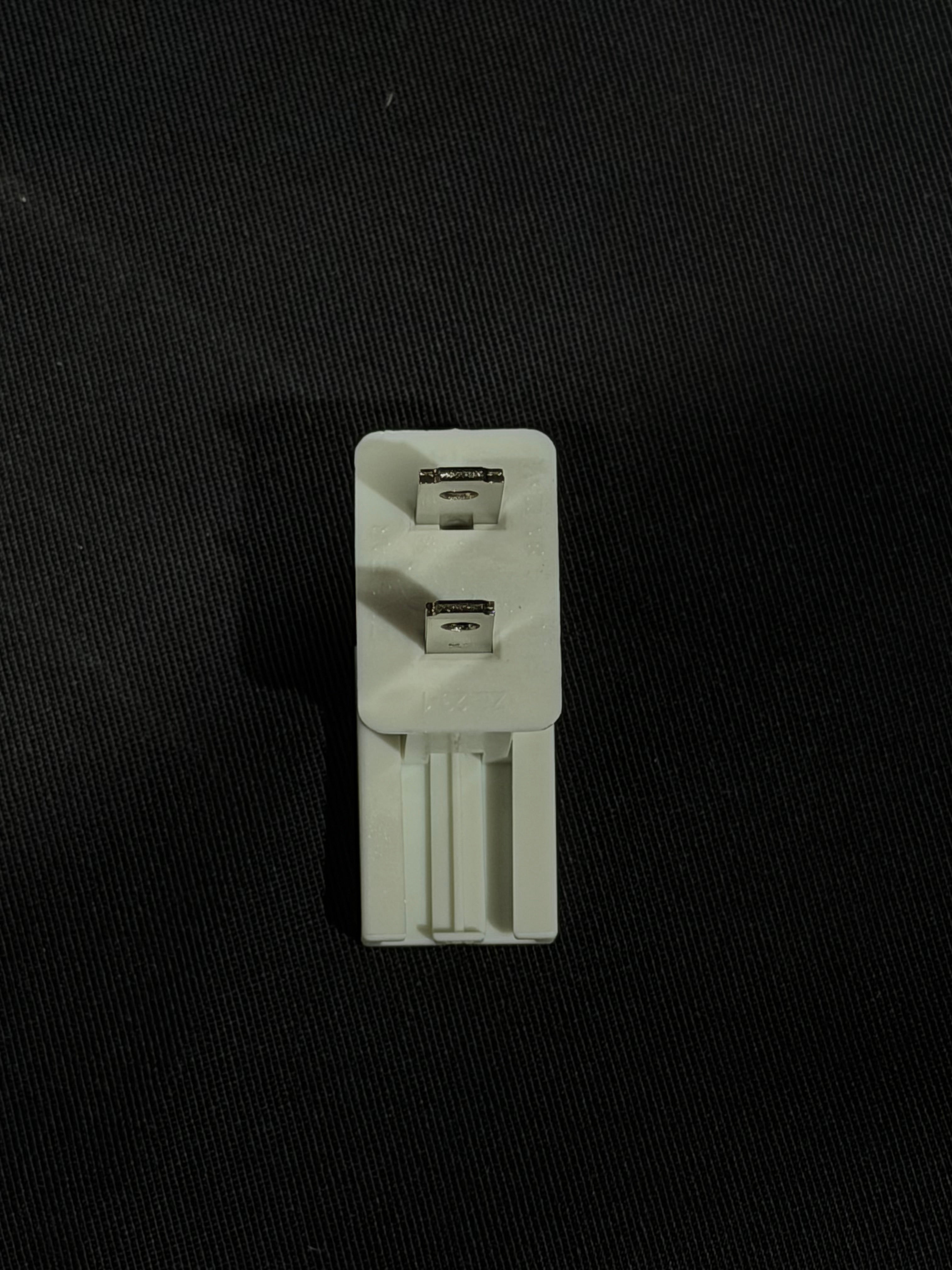Male Slide On Plug SPT-1 White (5050-W)