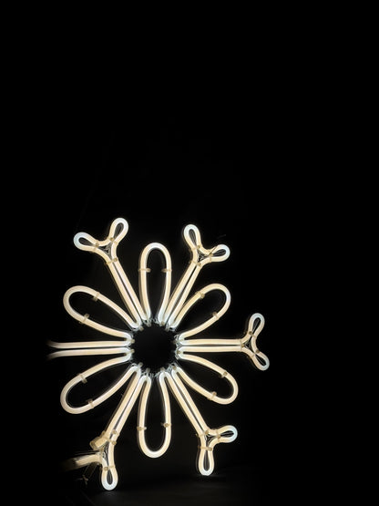 Neon - Single Loop Snowflake