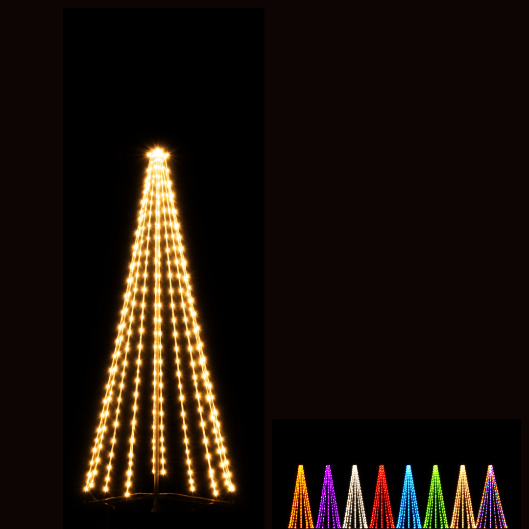 6 Ft. Static LED 3-D Tree – HolidayLights.com