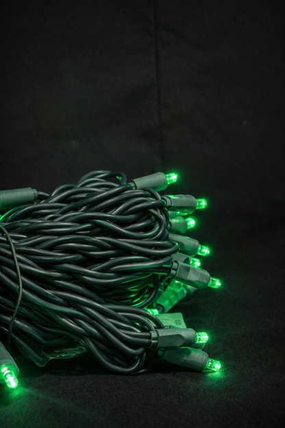 5MM LED Light Strings - with Green Wire (XL-286)