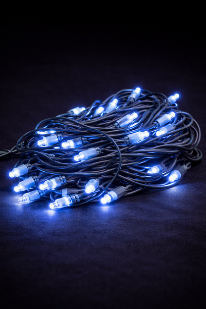 5MM LED Light Strings - with Green Wire (XL-286)