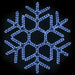 Blue, snowflake, commercial quality, hangin, outdoor, Christmas, holiday, LED, rope light, quality, durable, motif, display, 2021