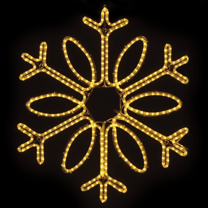 Indoor/Outdoor Electric Lighted Snowflake Holiday Decoration