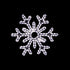 giant, commercial-grade, outdoor, Christmas, holiday, LED, rope light, quality, durable, motif, snowflake, decoration, hanging snowflake, 2021