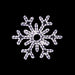 giant, commercial-grade, outdoor, Christmas, holiday, LED, rope light, quality, durable, motif, snowflake, decoration, hanging snowflake, 2021