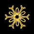 outdoor, indoor, LED, bulb, lights, quality, durable, commercial-grade, light motif, religious, Christmas, holiday, aluminum, decoration, giant, snowflake, warm white, 2021