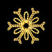 outdoor, indoor, LED, bulb, lights, quality, durable, commercial-grade, light motif, religious, Christmas, holiday, aluminum, decoration, giant, snowflake, warm white, 2021