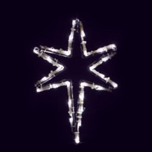 outdoor, indoor, LED, lights, quality, durable, commercial-grade, light motif, Christmas, holiday decoration, 2021, religious, star, star of Bethlehem, pure white