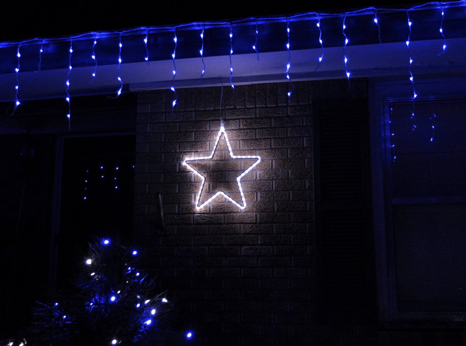 outdoor, indoor, LED, bulb, lights, quality, durable, commercial-grade, light motif, religious, Christmas, holiday, 2021, decoration, giant, star 