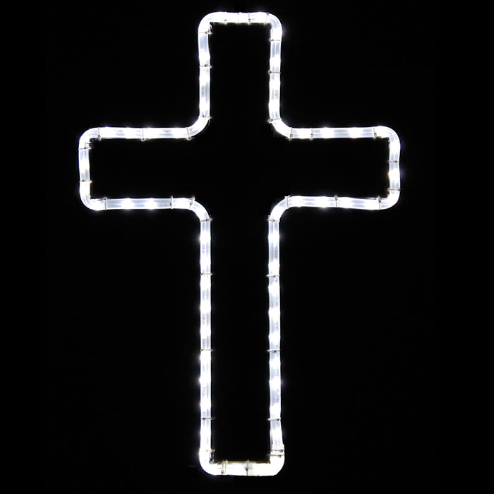 outdoor, indoor, LED, lights, quality, durable, commercial-grade, light motif, religious, Christmas, holiday, 2021, decoration, cross, easter, religious 
