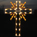 Radiant Cross, Christmas and Easter outdoor decoration, Holiday, Religious light motif, commercial-grade, outdoor, Christmas, holiday, LED, quality, durable, decoration, 2021