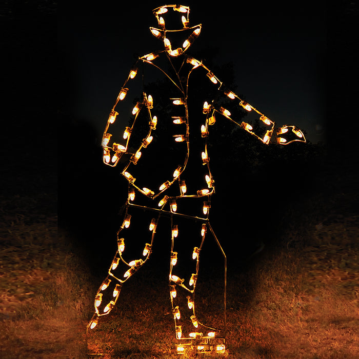 outdoor, indoor, LED, lights, quality, durable, commercial-grade, light motif, Christmas, holiday decoration, 2021, victorian, life-sized, life-like, human size, skater, man, ice skating