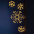 large, commercial-grade, outdoor, Christmas, holiday, LED, rope light, quality, durable, motif, decoration, snowflake, pole, mounted, 2021, snowflakes, warm white