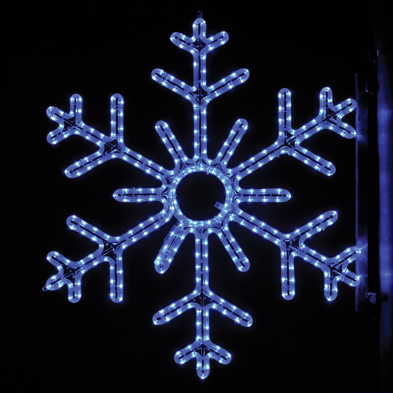 Single Snowflake Pole Decoration
