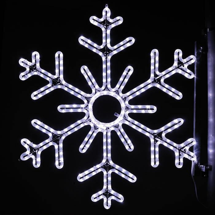 Pole Decoration -  6 Point Snowflake