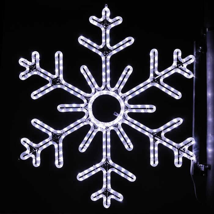 Pole Decoration -  6 Point Snowflake