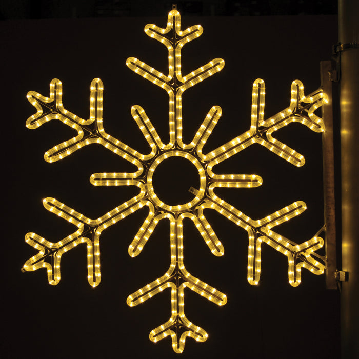 Pole Decoration -  6 Point Snowflake