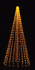giant, life-size, commercial-grade, outdoor, Christmas, holiday, LED, bulb, lights, aluminum frame, quality, durable, motif, display, 2021, LED Tree, 3D, trees, yellow