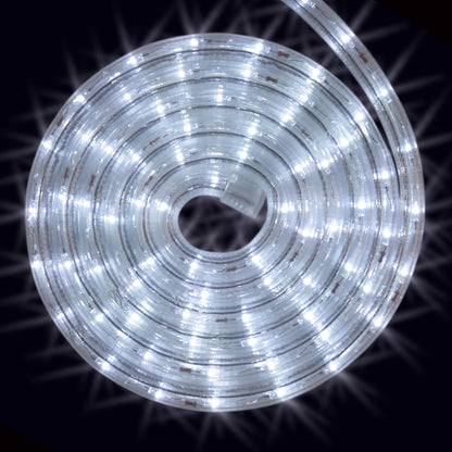 Pure white, rope light, roll, splice, cut to size, commercial-grade, outdoor, Christmas, holiday, LED, quality, durable, 2021