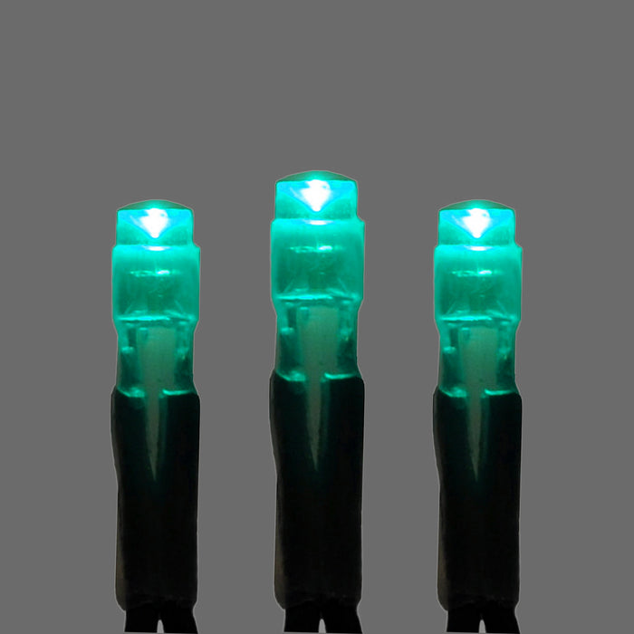 Pro 50 HD 5MM Mini Light Strings - Static Bulbs with Green Wire