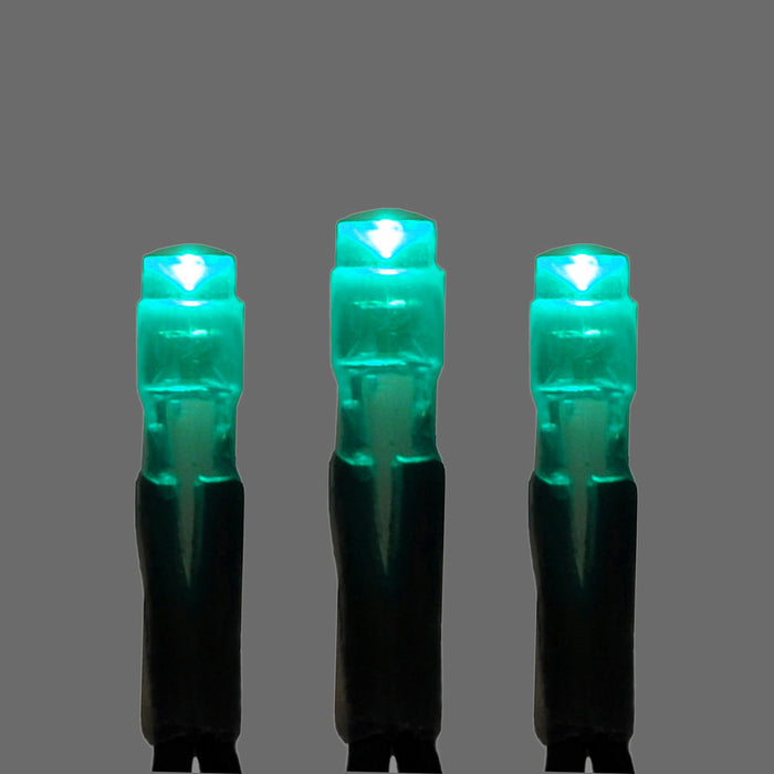 Pro 50 HD 5MM Mini Light Strings - Static Bulbs with Green Wire