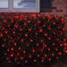 commercial-grade, outdoor, Christmas, holiday, LED, quality, durable, decoration, 2021, string lights, mini led, net lights, static, red
