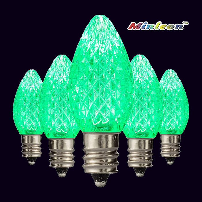  outdoor, indoor, LED, bulb, lights, quality, durable, commercial-grade, replacement, C7, 2021, static, minleon, green