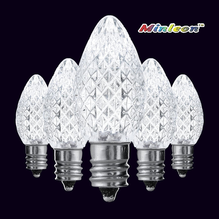  outdoor, indoor, LED, bulb, lights, quality, durable, commercial-grade, replacement, C7, 2021, static, minleon, pure white