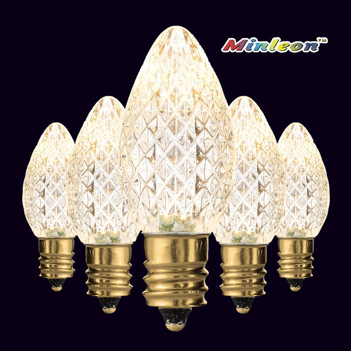  outdoor, indoor, LED, bulb, lights, quality, durable, commercial-grade, replacement, C7, 2021, static, minleon, warm white