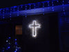 outdoor, indoor, LED, lights, quality, durable, commercial-grade, light motif, religious, Christmas, holiday, 2021, decoration, cross, easter, religious 
