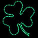 shamrock, green, rope light, led, st. patricks day, motif, holiday, durable, quality, display, commercial quality